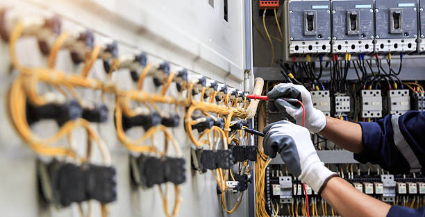 Professional Electrician technician working in Forestdale, MA